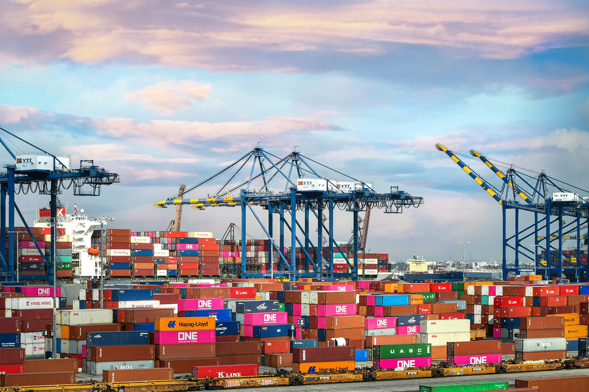 What happens to a container after it leaves the Port of Mombasa?