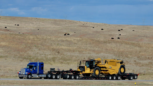 How cargo is secured and kept safe during road transport