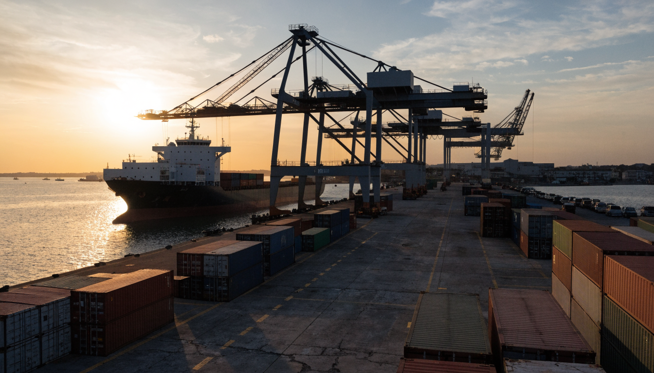 Planning a container collection from the Port of Mombasa